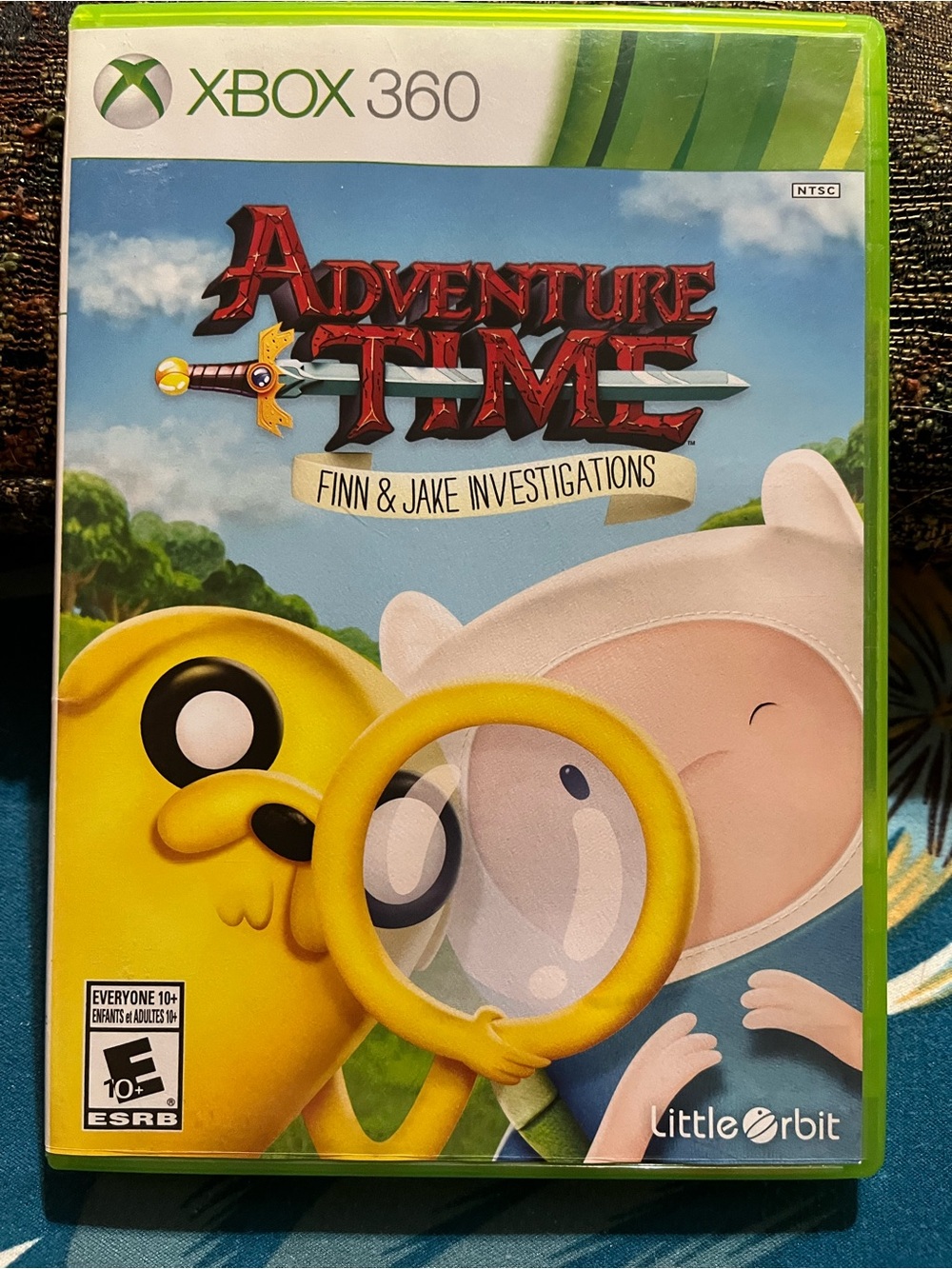 Adventure Time: Finn & Jake Investigations - Yellow Xbox 360 Game by